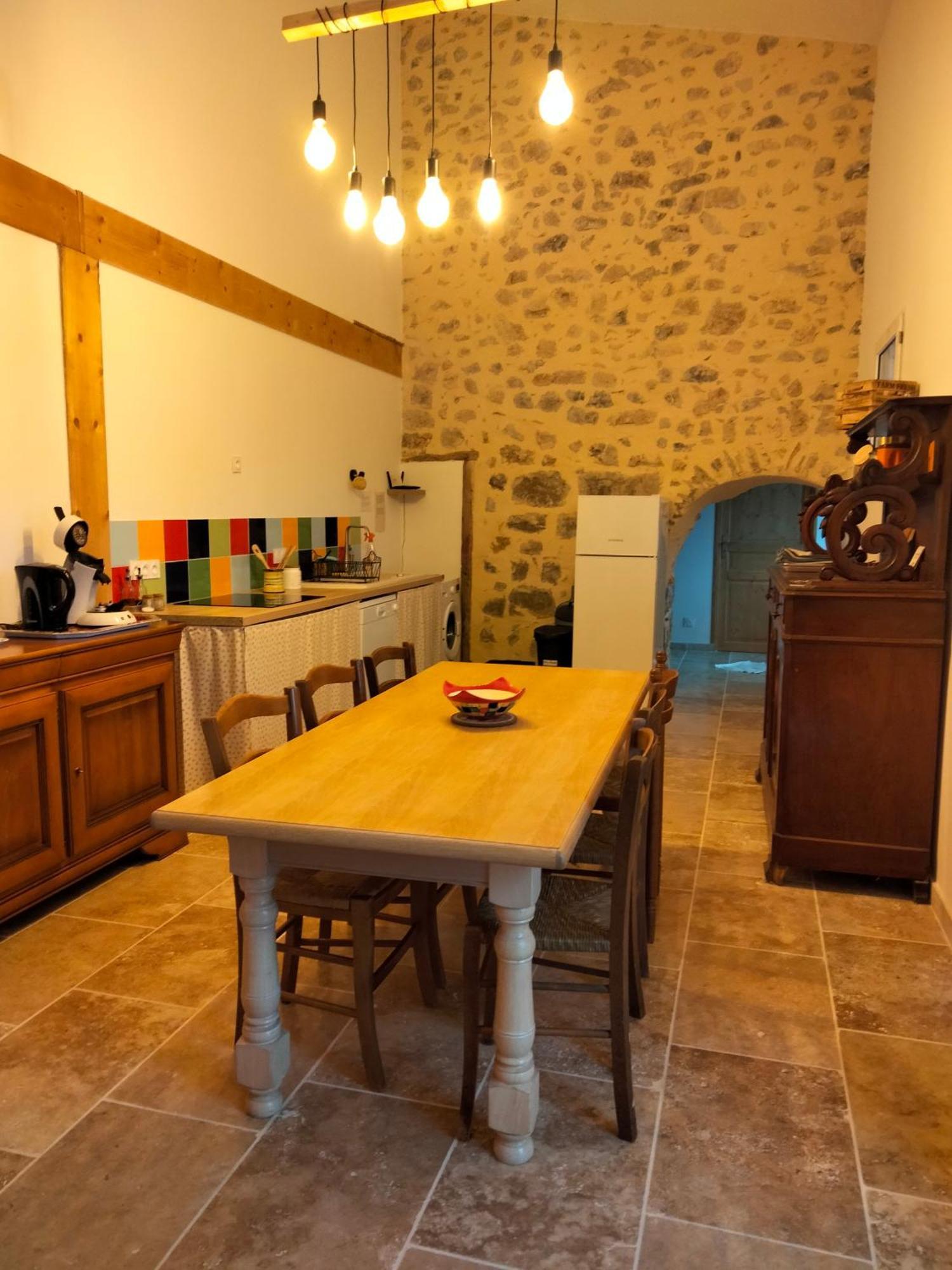 La Grange De Sabatas Hotell Chomérac Eksteriør bilde